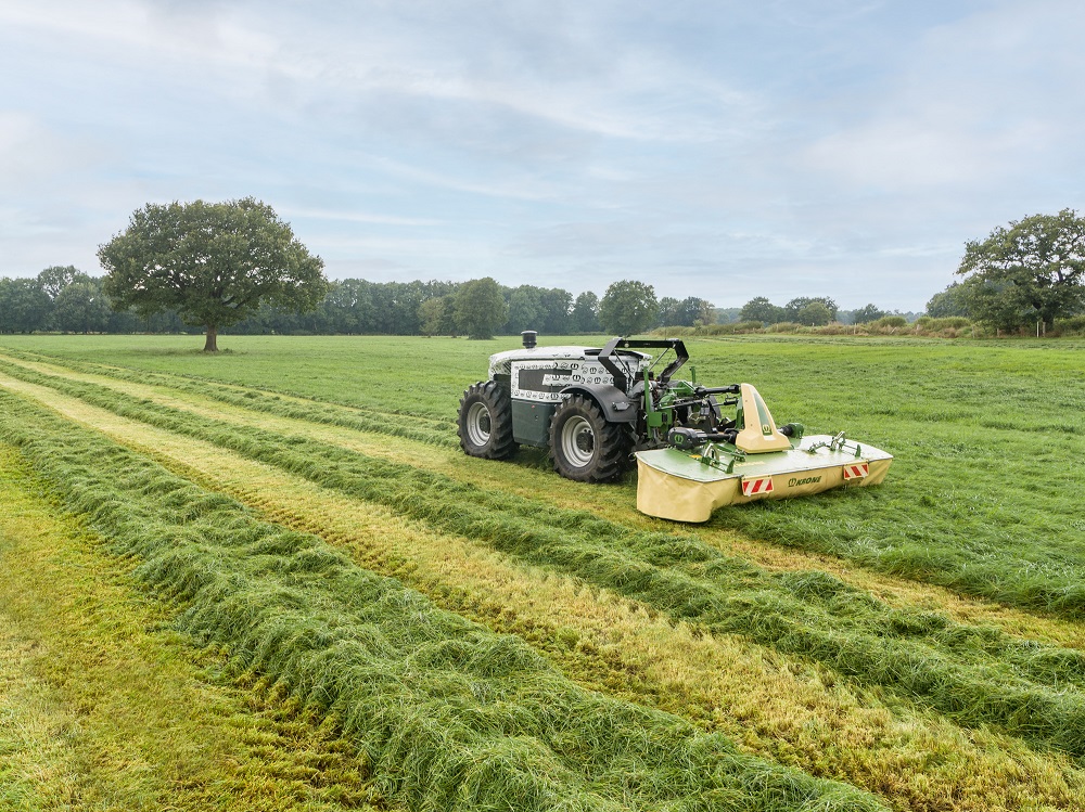 Krone en Lemken introduceren met VTE een autonome trekker