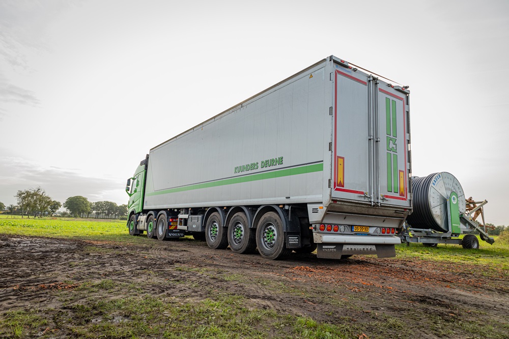 Knapen: Brabants loonbedrijf kiest vooral voor transport met volume