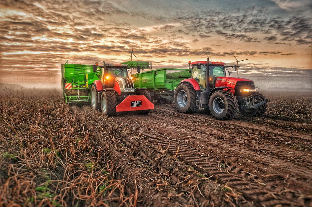 Case IH Puma 170 en Steyr 6165