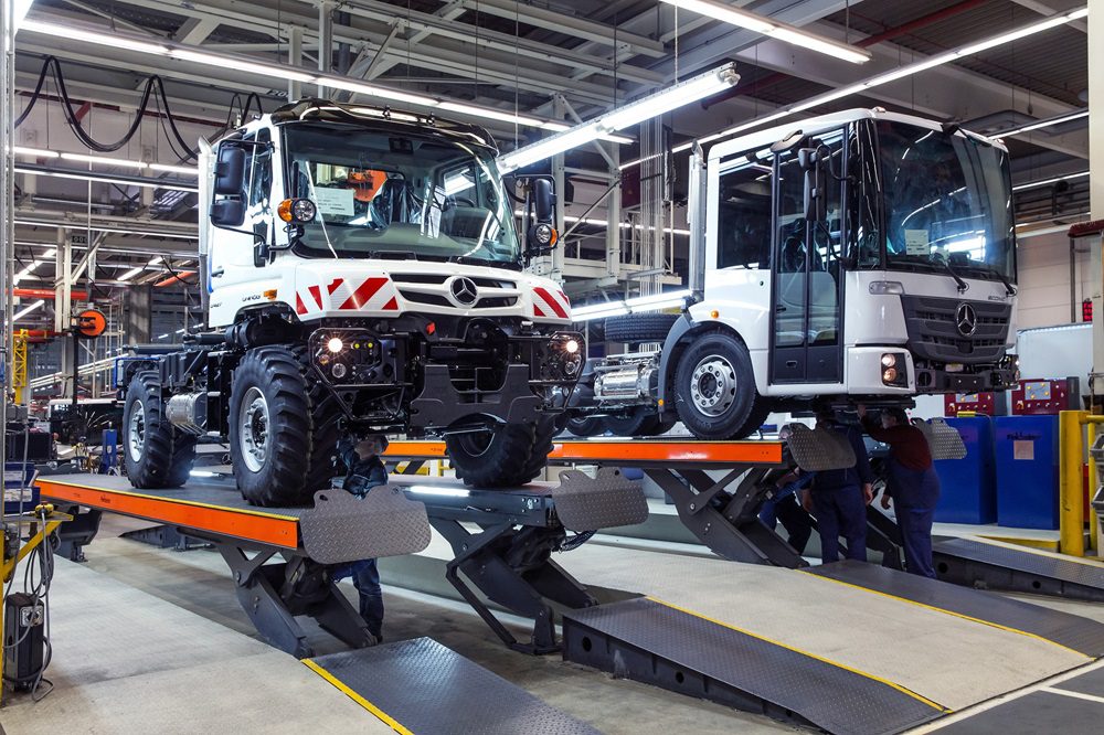 Mercedes-Benz Unimog in de landbouw