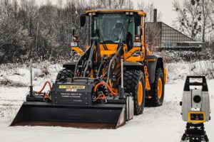 De oerdegelijke leveller met schepbak