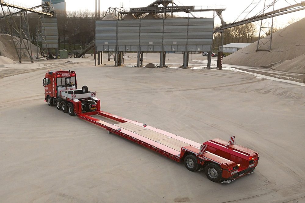 Nooteboom introduceert twee-assige EURO-PX3 dieplader