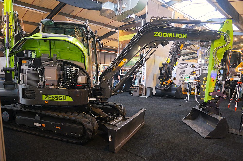 Zoomlion toont dieselmodellen in Hardenberg, elektrische primeurs volgen later