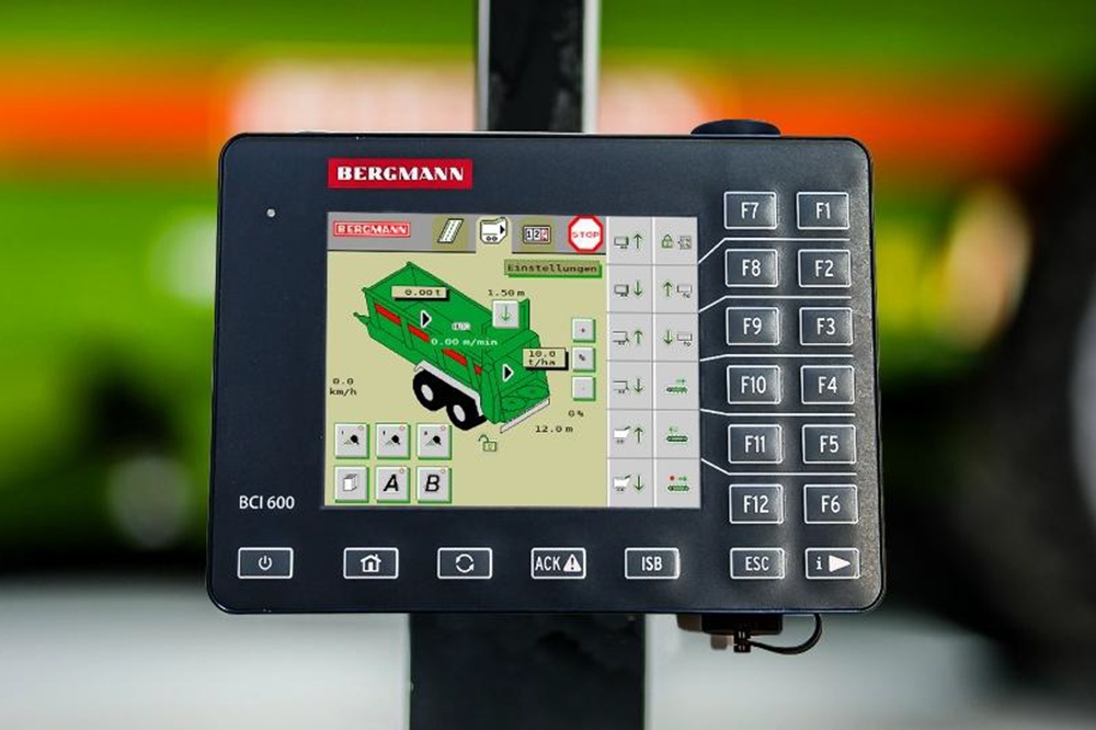 Bergmann komt met compacte Isobus-terminal voor universele machinebesturing