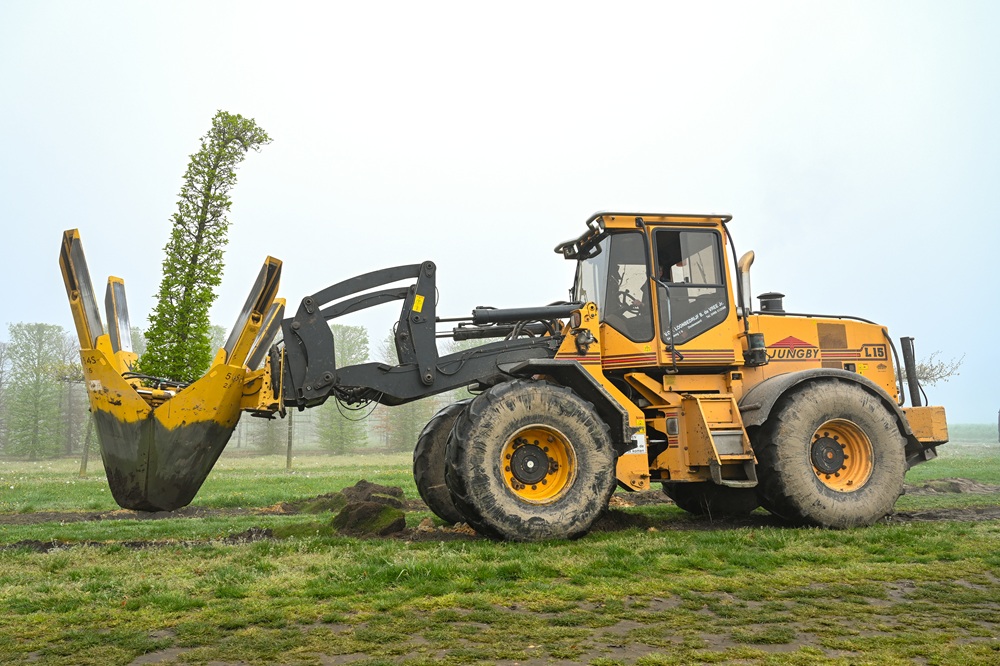 Uren op de teller: Ljungby L15 shovel van Loonbedrijf de Vree