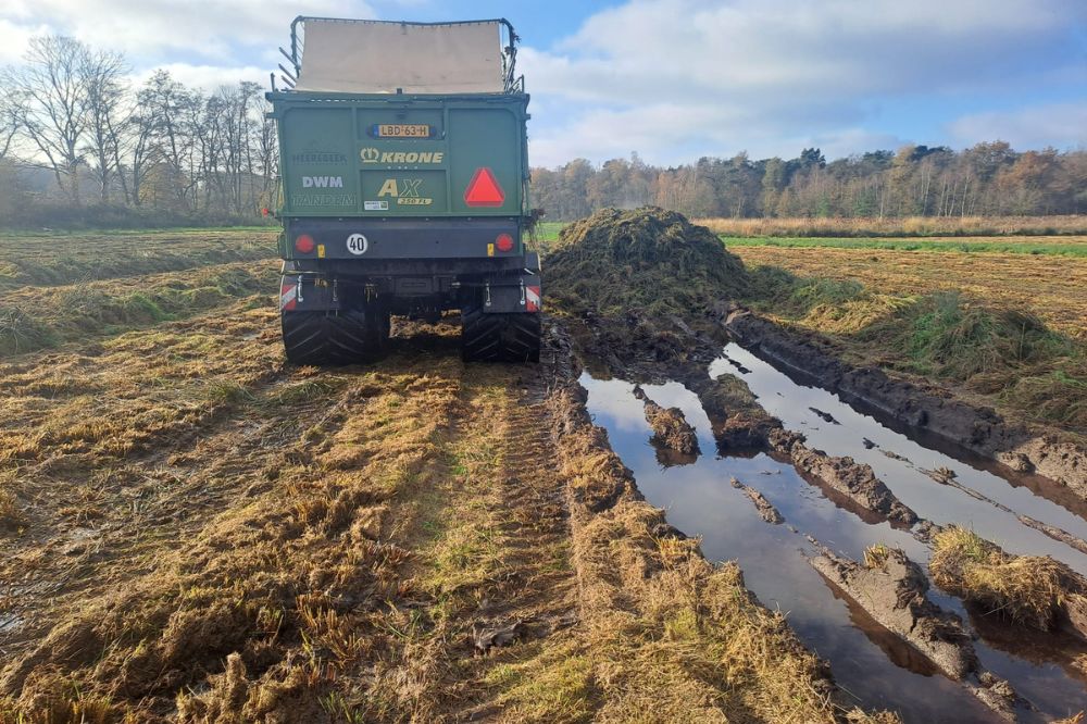 Heerebeek Cultuurtechniek minimaliseert bodemdruk