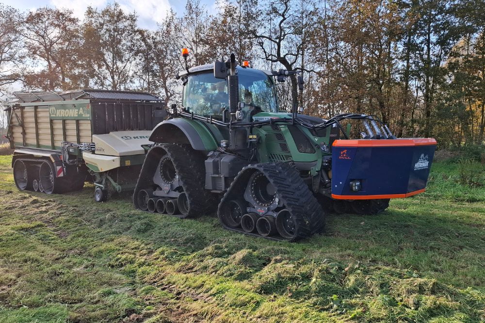 Heerebeek Cultuurtechniek minimaliseert bodemdruk